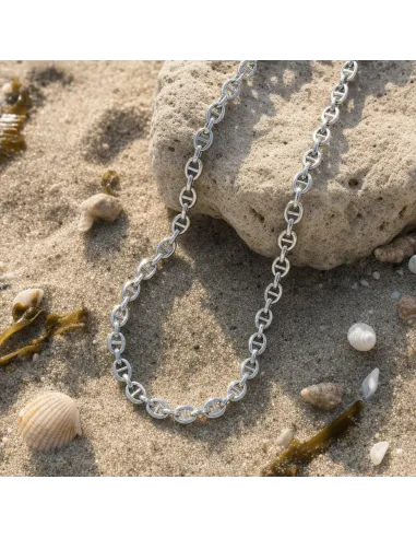 PALMA52 halskæde i rhodineret sølv | Nordahl Jewellery