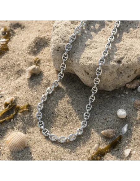 PALMA52 halskæde i rhodineret sølv | Nordahl Jewellery