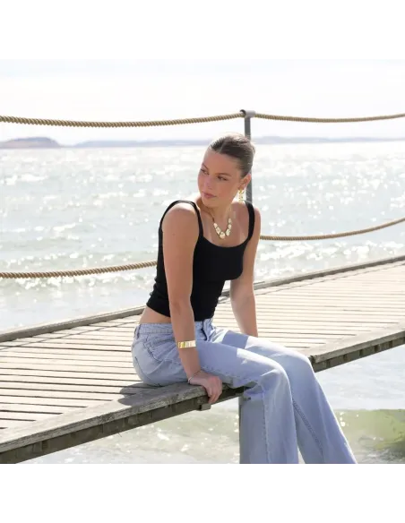 PALMA52 halskæde i rhodineret sølv | Nordahl Jewellery