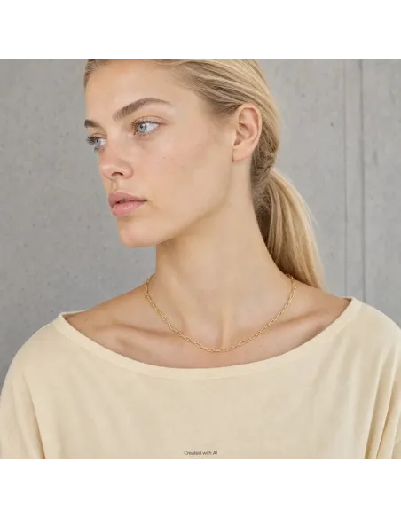 PALMA52 halskæde i rhodineret sølv | Nordahl Jewellery