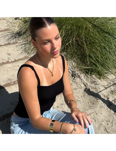 PALMA52 halskæde i rhodineret sølv | Nordahl Jewellery