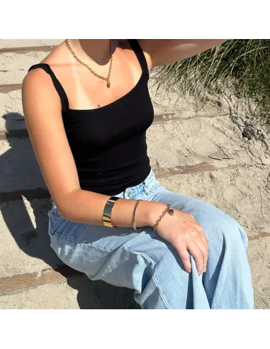 PALMA52 halskæde i rhodineret sølv | Nordahl Jewellery