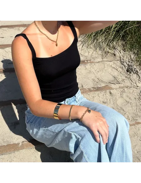 PALMA52 halskæde i rhodineret sølv | Nordahl Jewellery