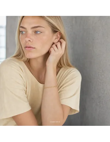 PALMA52 halskæde i rhodineret sølv | Nordahl Jewellery