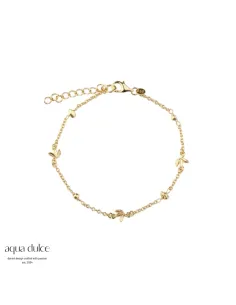 AQUA DULCE | Meadow Simple armbånd i forgyldt sølv – 7159