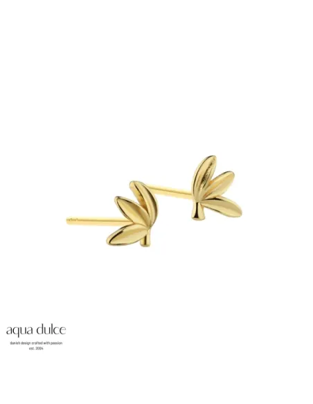 AQUA DULCE | Meadow S ørestikker i forgyldt sølv – 7161