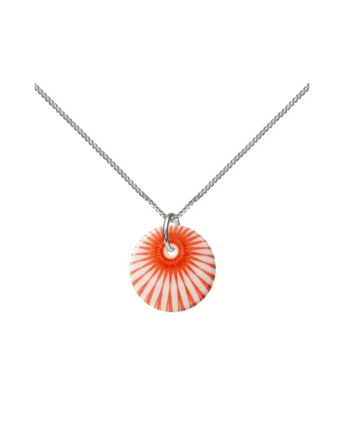 Scherning | SPLASH halskæde · CORAL RED