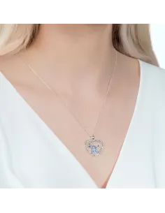 STØVRING DESIGN | Disney Stitch halskæde med hjerte i messing – 06333515 2