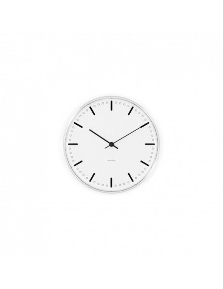 ARNE JACOBSEN - CITY HALL 16 CM vægur ARNE JACOBSEN - CITY HALL 16 CM vægur