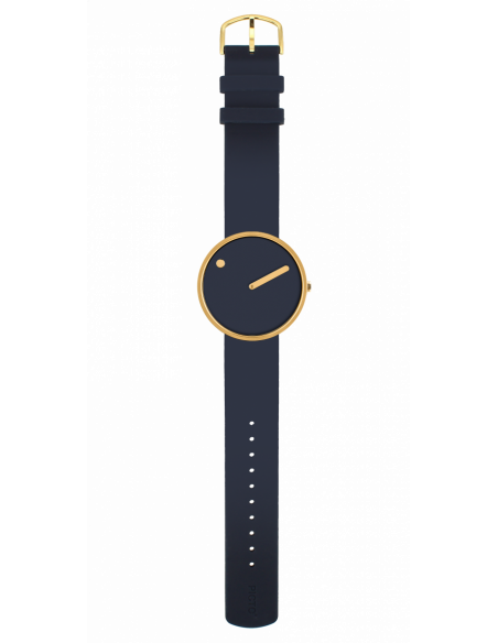 PICTO - 40 MM MIDNIGHT BLUE/BLANK GULD