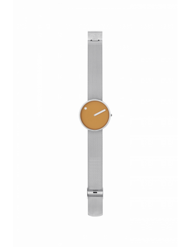 PICTO - 40 MM MUSTARD YELLOW/BLANKT RUSTFRIT STÅL