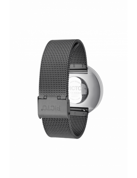 PICTO - 40 MM MUSTARD YELLOW/BLANKT RUSTFRIT STÅL