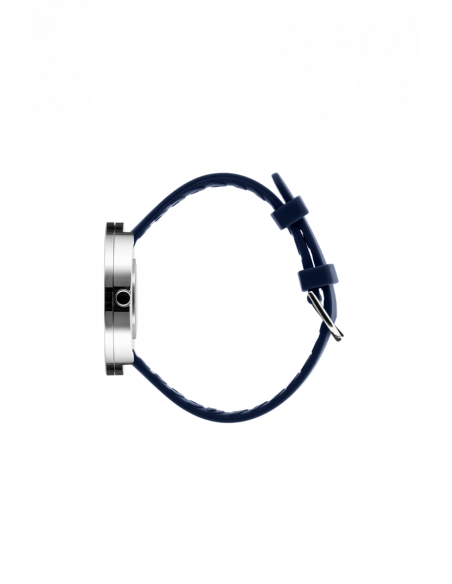 PICTO - 40 MM NAVYBLÅ/BLANKT RUSTFRIT STÅL