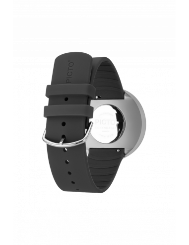 PICTO - 40 MM THUNDER GREY/BLANKT RUSTFRIT STÅL