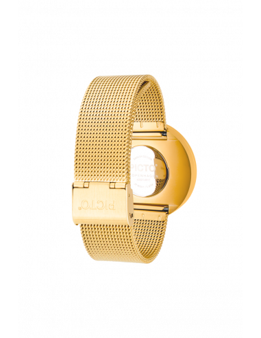PICTO - 40 MM HVID/BLANK GULD