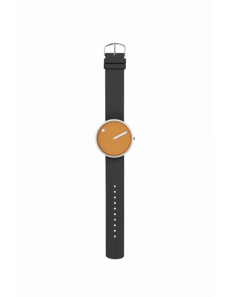 PICTO - 40 MM MUSTARD YELLOW/BLANKT RUSTFRIT STÅL