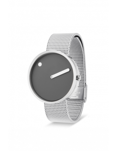 PICTO - 40 MM THUNDER GREY/BLANKT RUSTFRIT STÅL