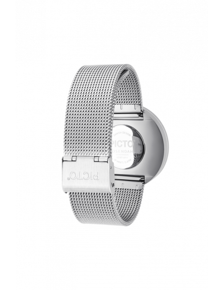 PICTO - 40 MM THUNDER GREY/BLANKT RUSTFRIT STÅL