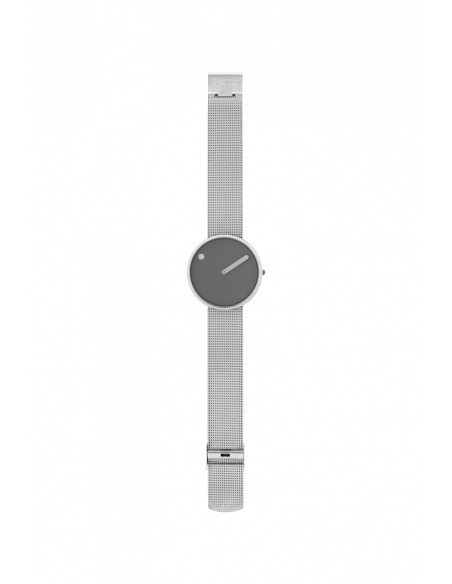 PICTO - 40 MM THUNDER GREY/BLANKT RUSTFRIT STÅL