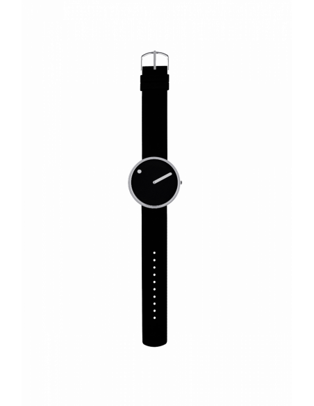 PICTO - 40 MM SORT/BLANKT RUSTFRIT STÅL