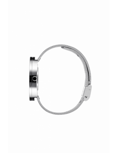 PICTO | 40 MM / HVID URSKIVE / MESHBÅND I MAT STÅL