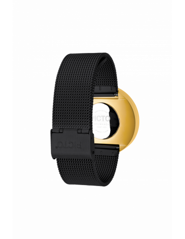 PICTO - 40 MM SORT/BLANK GULD