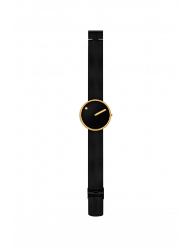 PICTO - 40 MM SORT/BLANK GULD