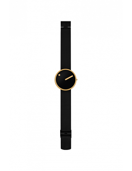 PICTO - 40 MM SORT/BLANK GULD