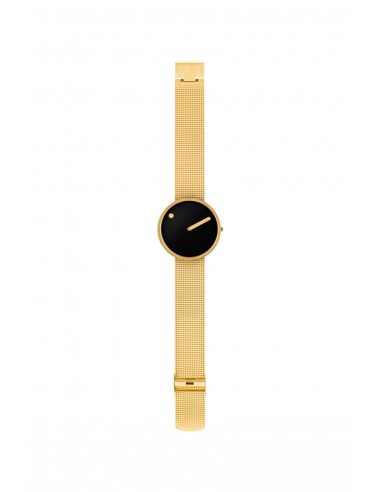 PICTO - 40 MM SORT/BLANK GULD