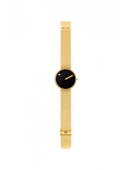 PICTO - 40 MM SORT/BLANK GULD