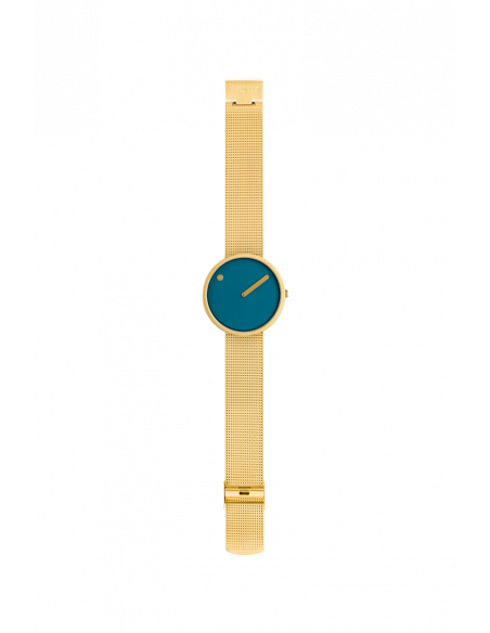 PICTO - 40 MM DUSTY BLUE/MAT GULD