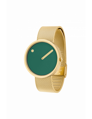 PICTO - 40 MM STØVET GRØN/MAT GULD