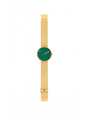 PICTO - 40 MM STØVET GRØN/MAT GULD