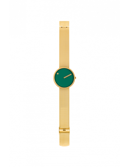 PICTO - 40 MM STØVET GRØN/MAT GULD