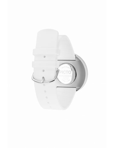 PICTO - 40 MM HVID/BLANKT RUSTFRIT STÅL