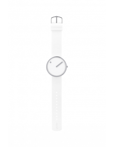 PICTO - 40 MM HVID/BLANKT RUSTFRIT STÅL