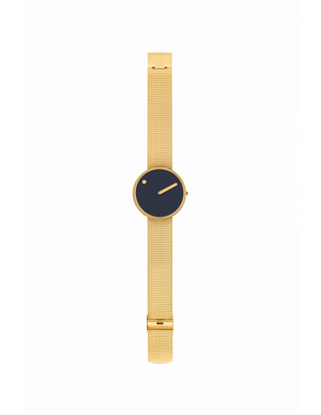 PICTO - 40 MM MIDNIGHT BLUE/BLANK GULD