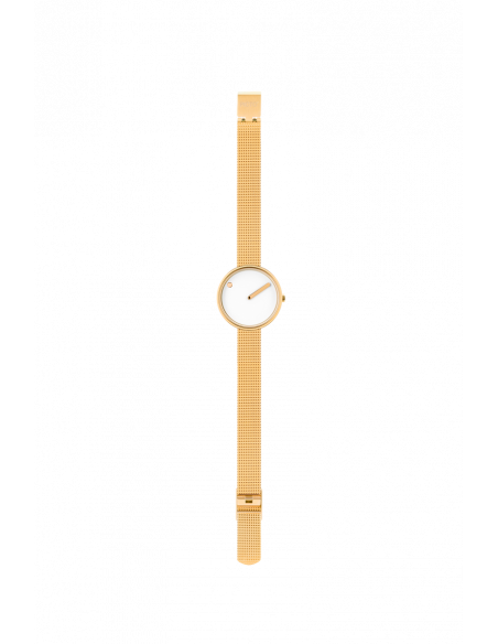 PICTO - 30 MM HVID/BLANK GULD