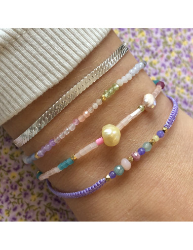 STINE A - SNAKE BRACELET SILVER