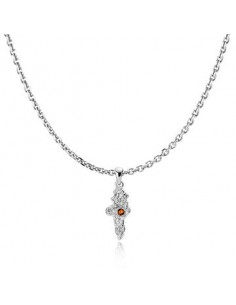 SISTIE - Silke x Sistie - Halskæde med vedhæng i genbrugssølv