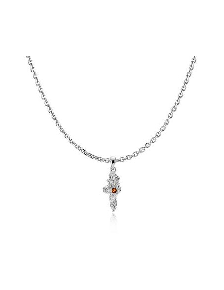 SISTIE - Silke x Sistie - Halskæde med vedhæng i genbrugssølv SISTIE - Silke x Sistie - Halskæde med vedhæng i genbrugssølv