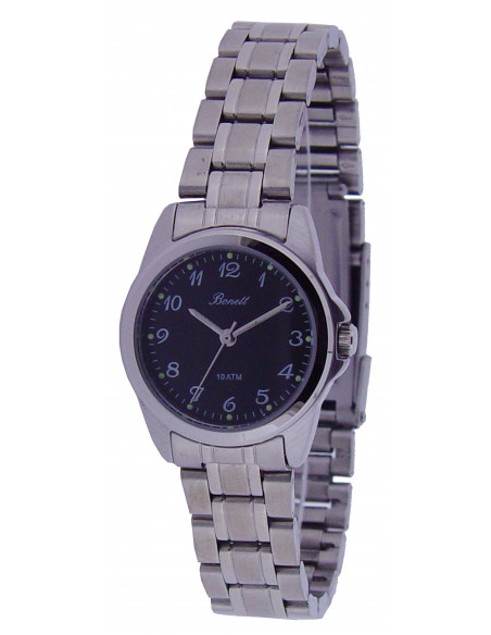 BONETT - DAMEUR STÅL MED SORT SKIVE Ø26MM