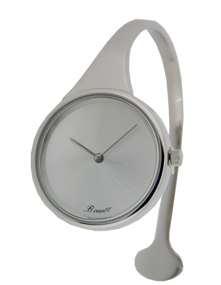 BONETT - DAMUE HALVBØJLE UR STÅL MED MAT SKIVE Ø30MM