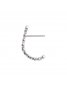 CANDY SPARKLE HUGGING CREOL RIGHT SILVER 2