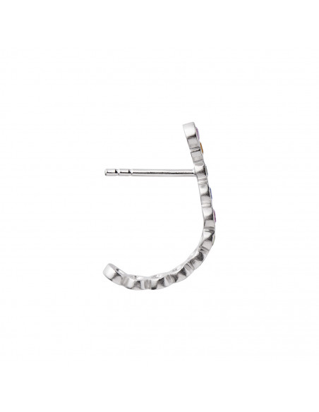 STINE A - CANDY SPARKLE HUGGING CREOL SILVER STINE A - CANDY SPARKLE HUGGING CREOL SILVER