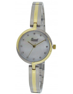 BONETT - DAMEUR TITANIUM/DOUBLE MED STEN PÅ SKIVE Ø26MM