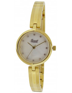 BONETT - DAMEUR TITANIUM DOUBLE MED STEN PÅ SKIVE Ø26MM