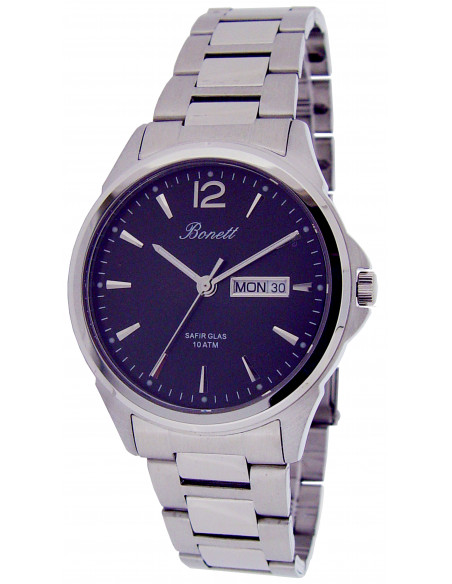 BONETT - HERREUR STÅL DAG/DATO Ø39MM