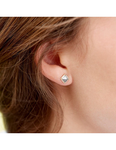 Ro Copenhagen | Rå Pointy Diamant Ørestik