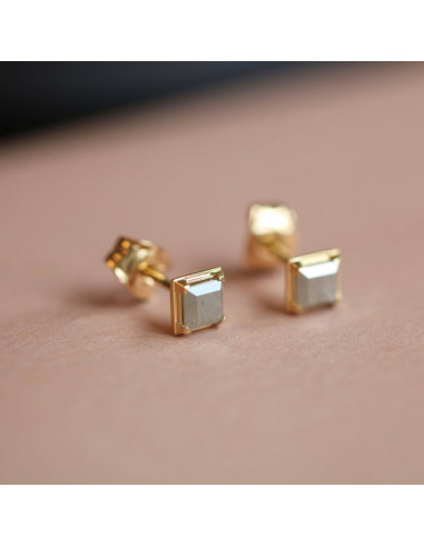 Ro Copenhagen | Rå Pointy Diamant Ørestik